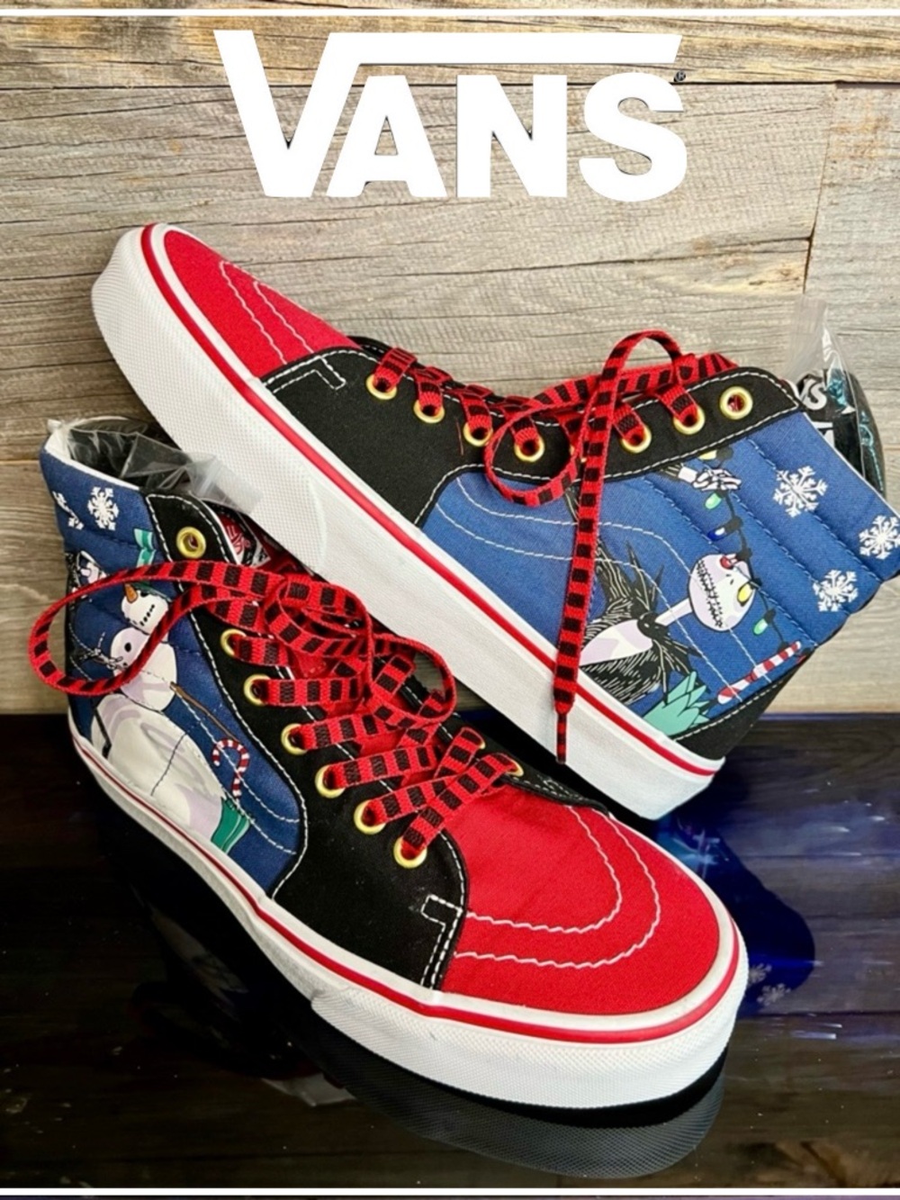 NWOT 🆕🎄🎃VANS x Nightmare B4 Christmas Classic High-top Sneaker W9 | M7.5, New